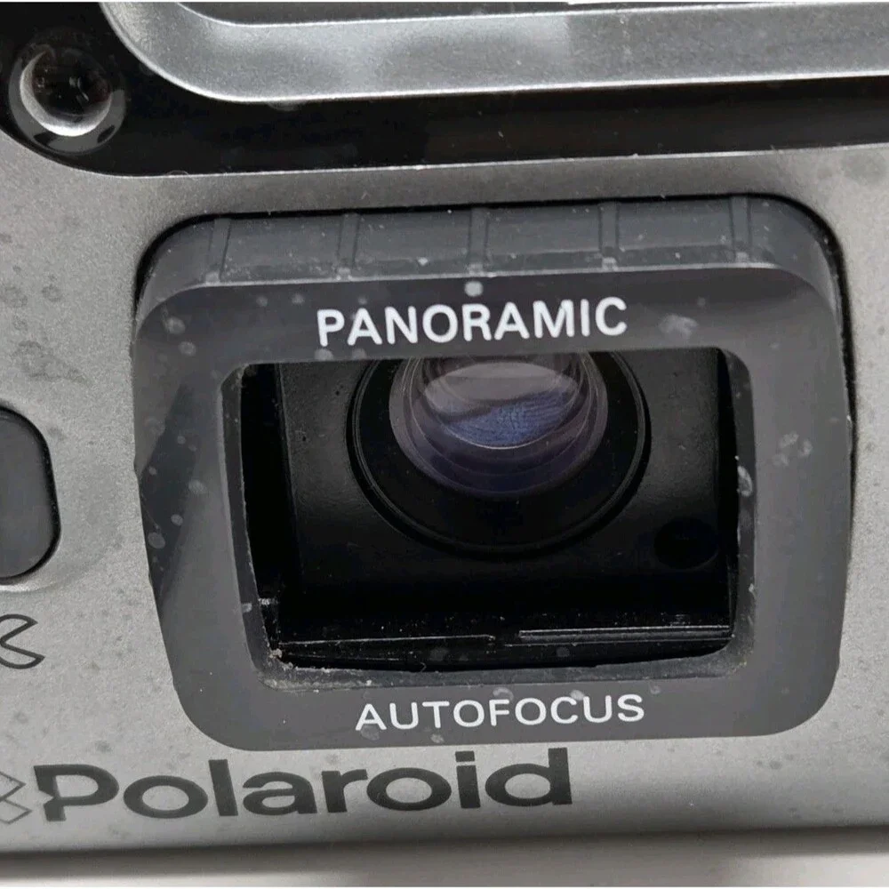 Polaroid 3200 AF 35mm Film Camera Compact Panoramic Auto Focus Vintage Tested